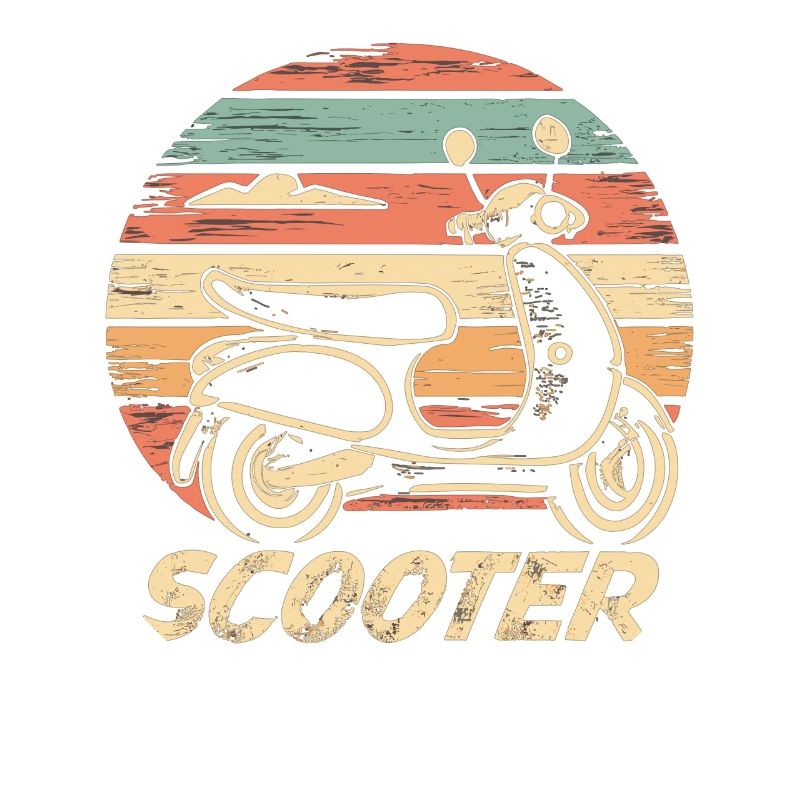 Scooter Motorroller Mofa Moped Roller