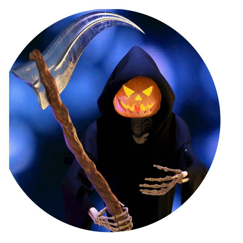 The Grim Reaper for Halloween