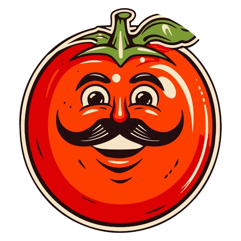 Tomate à moustache