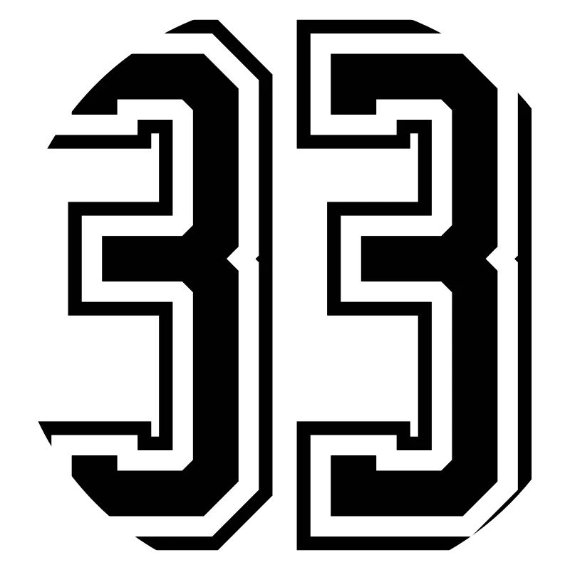 33 Numéro de numéro