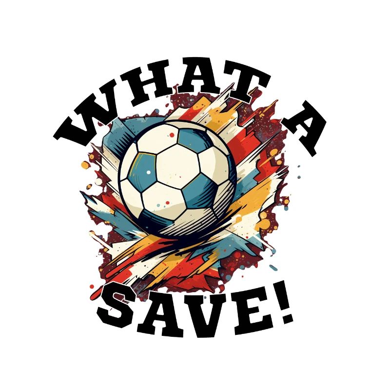 Fußball ball - What a Save!