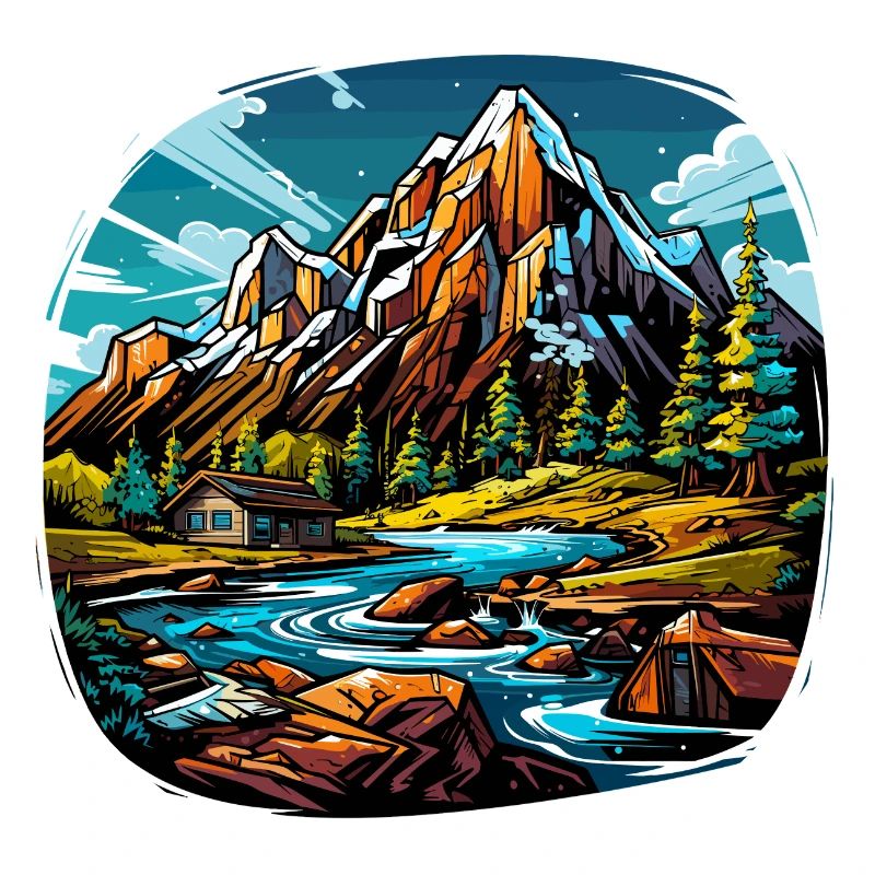 Paysage - Illustration
