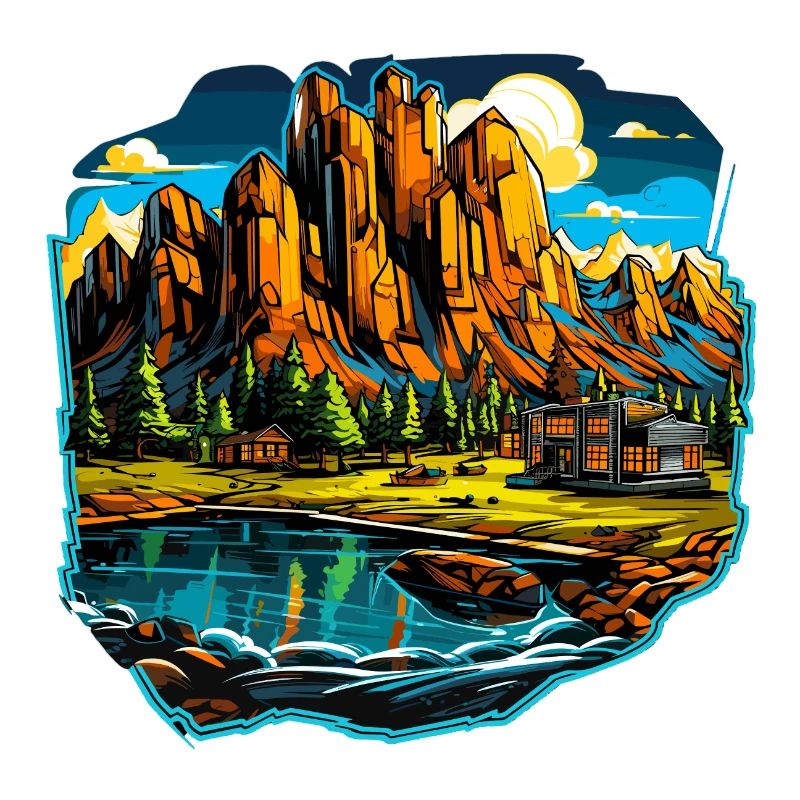 Paysage - Illustration