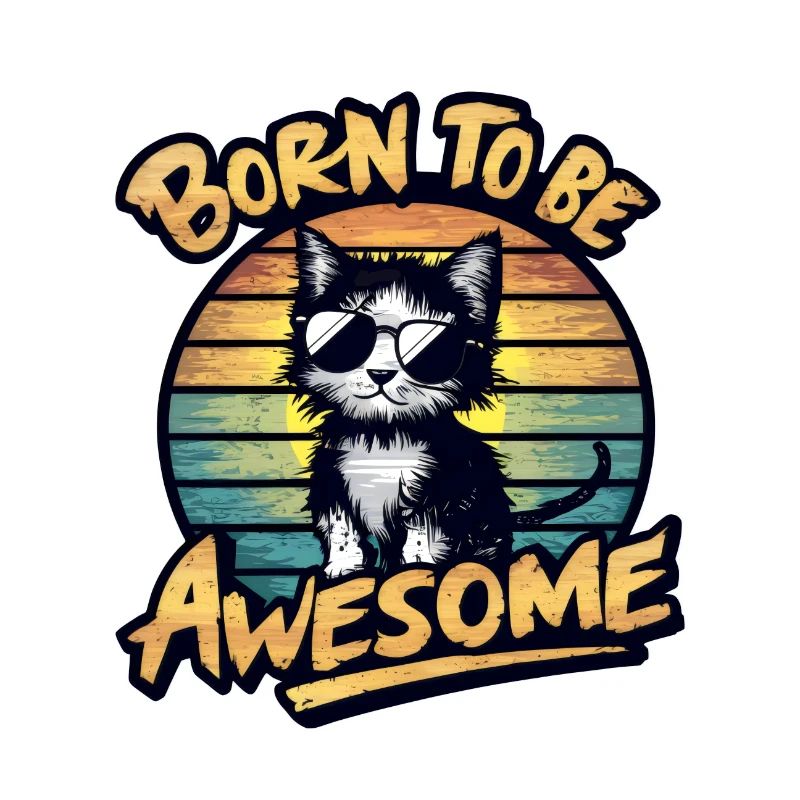 Born to Be Awesome: Das Selbstvertrauen einer Katze