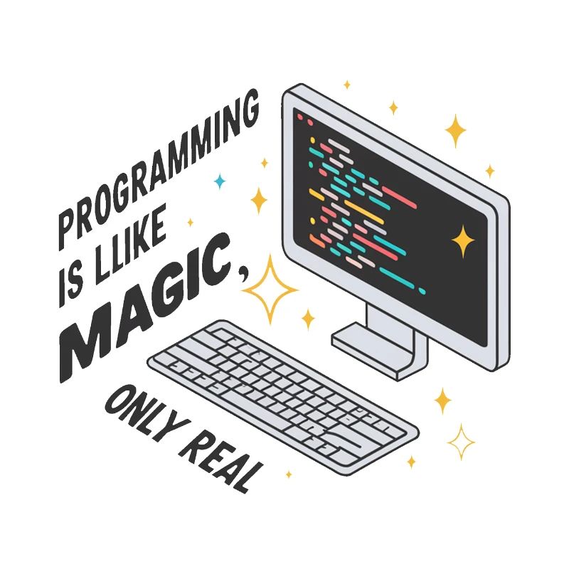 La programmation est comme de la magie, mais réelle.