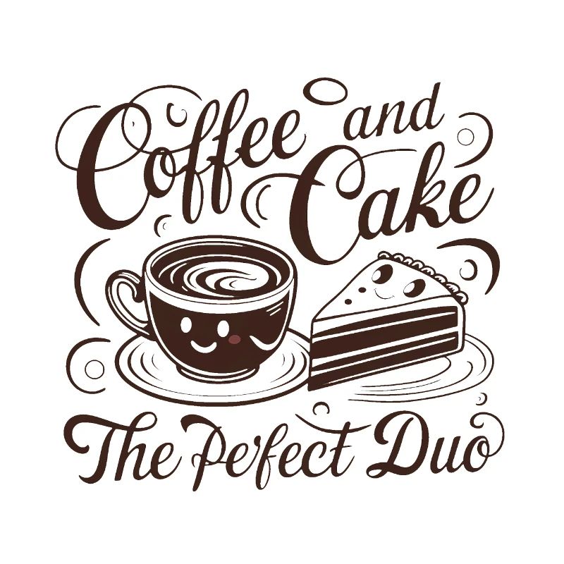 Café et gâteau – le duo parfait.