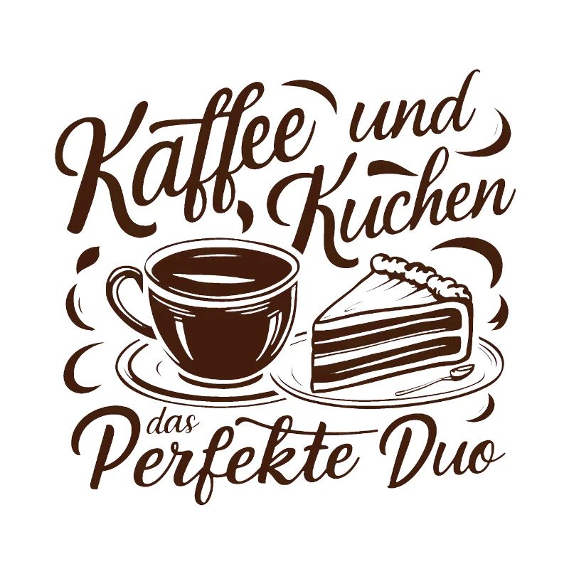 Kaffee und Kuchen – das perfekte Duo.