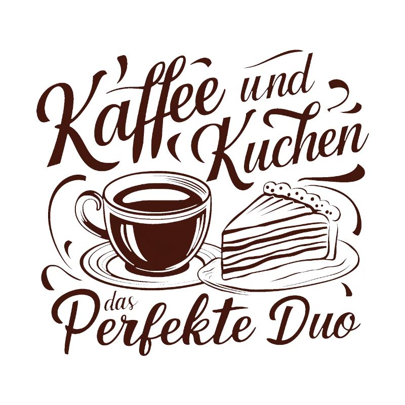 Café et gâteau – le duo parfait.