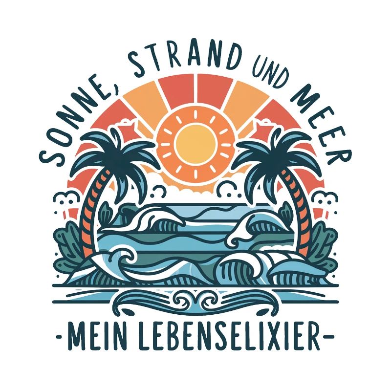 Le soleil, la plage et la mer - mon élixir de vie