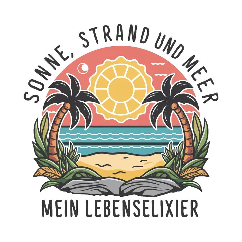 Le soleil, la plage et la mer - mon élixir de vie