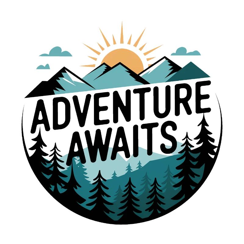 Adventure Awaits – Mountain Panorama
