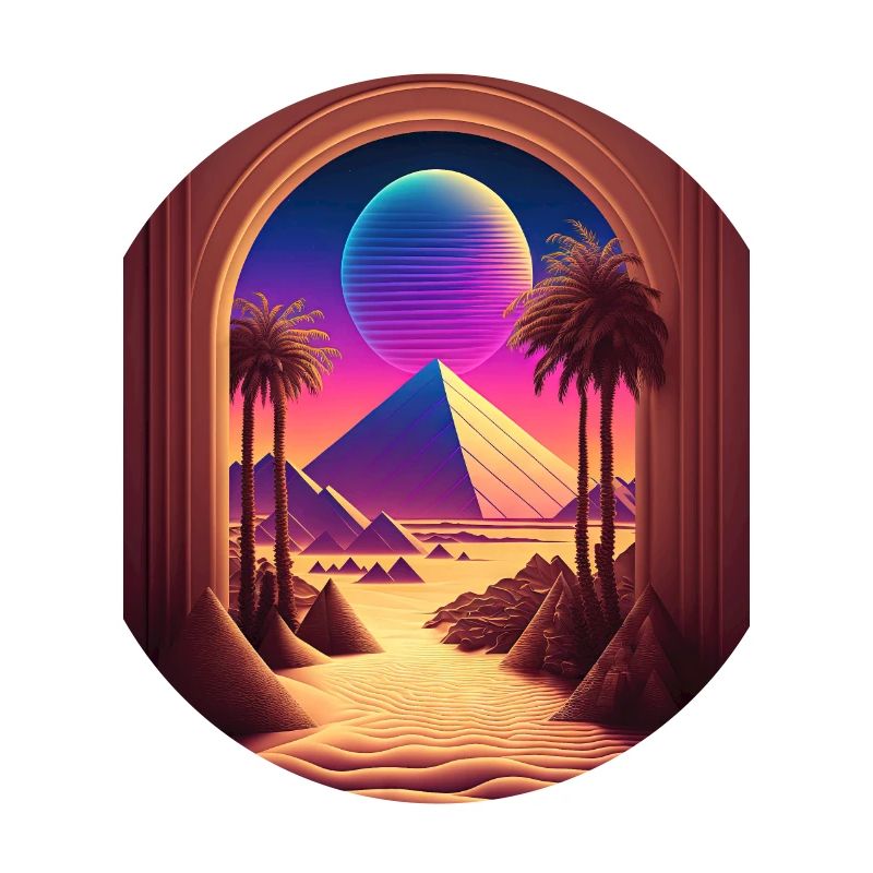 Electronic Synthwave Retrowave Vaporwave Eden