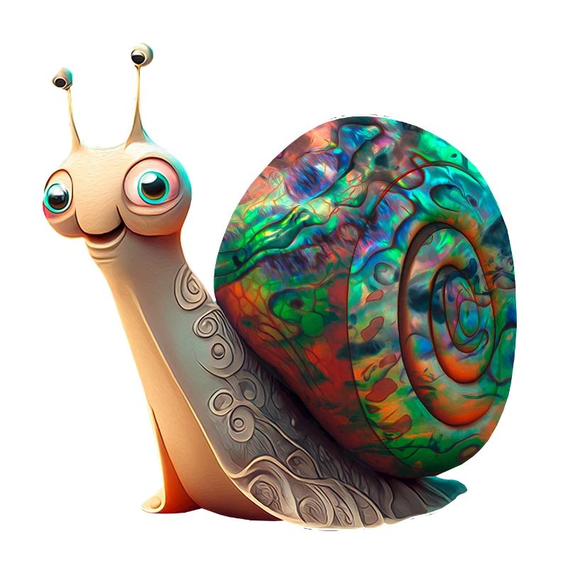 Opal Snail - Opal Snail Shell