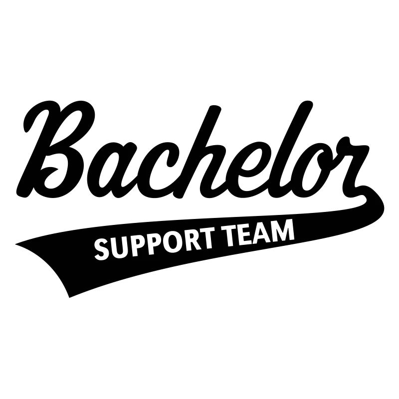 Bachelor Support Team (Stag Party / Lettering)