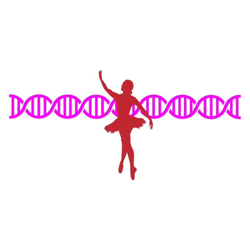 ADN de danseur de danse classique ADN | Couleurs modifiables