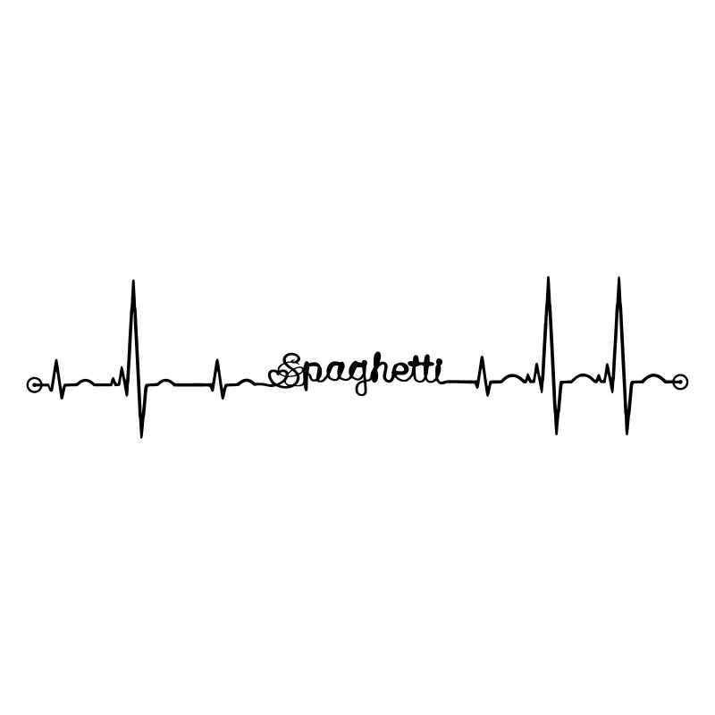 eckg spaghetti rythme cardiaque