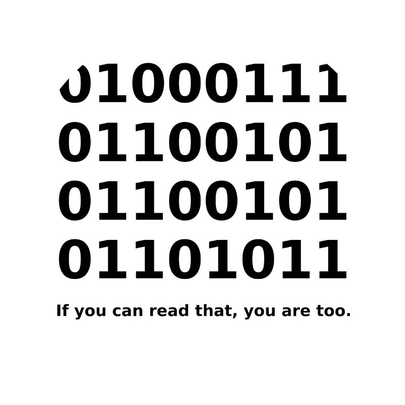 Binary / Binär Code Binärcode Funny T-Shirt