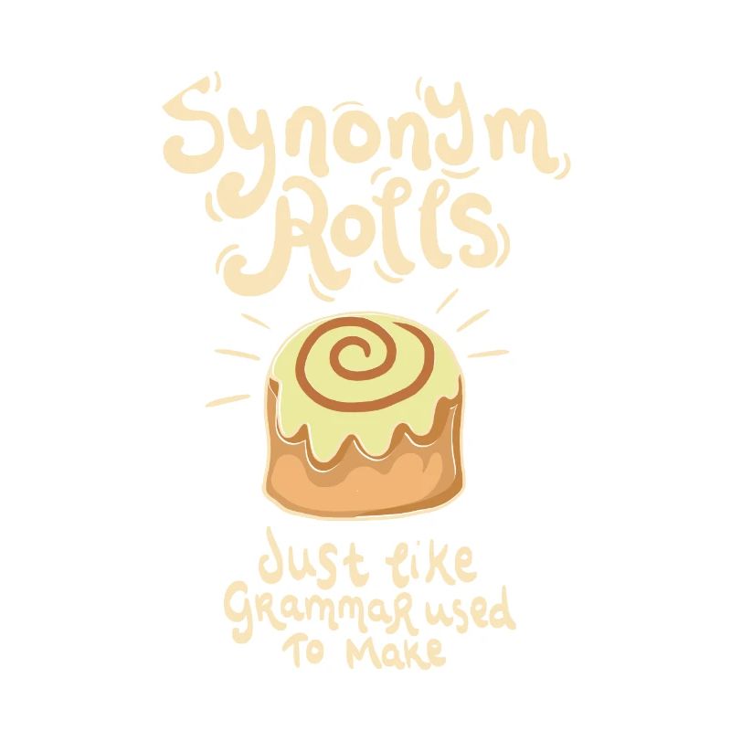 Synonym Rolls Wortspiel Geschenk Englisch Lehrer