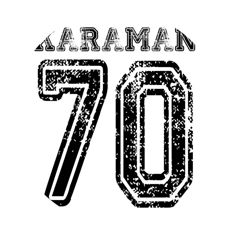 70 Karaman plaque d'immatriculation turque comme un cadeau