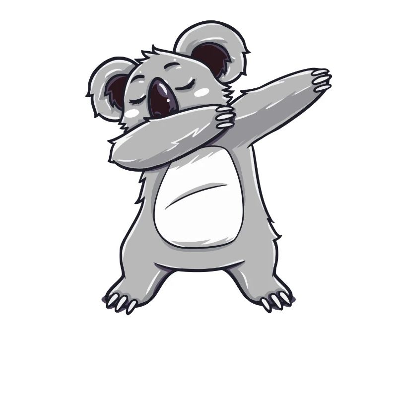 Dabbing dab Koala Bär Dab Geschenk Geburtstag