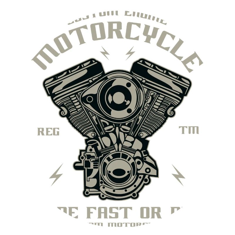 Motorcycle engine conversion Chopper Custom Engine