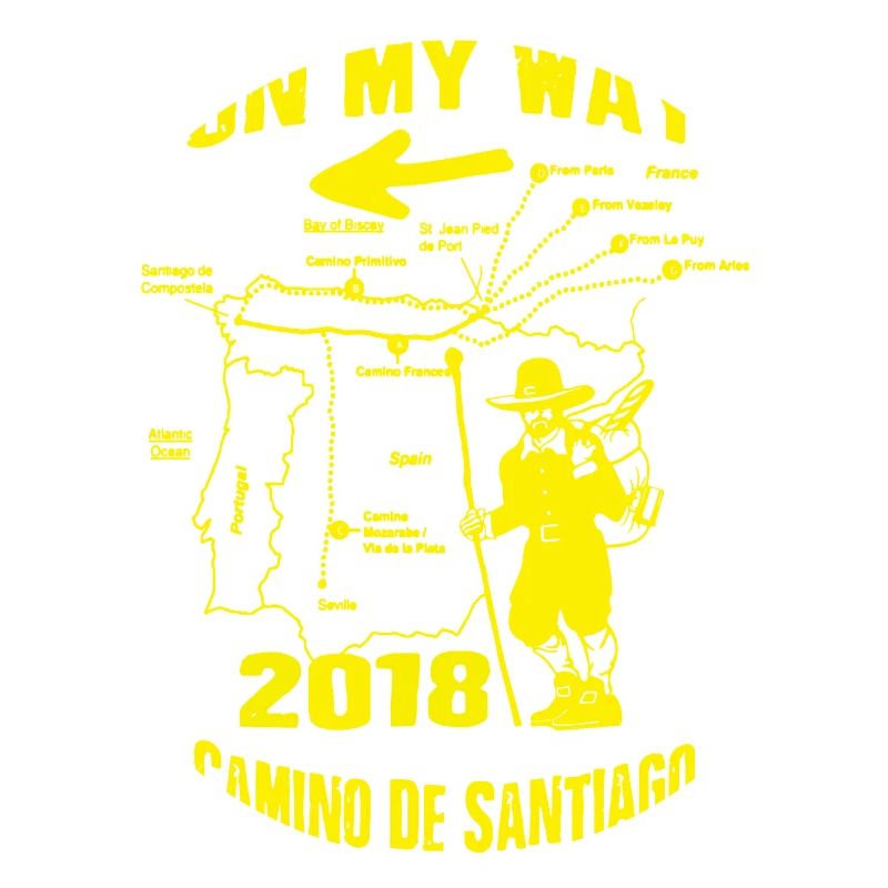 Chemin de Compostelle Chemin de Saint-Jacques 2018 Chemin du Chemin de Saint-Jacques-de-Compostelle