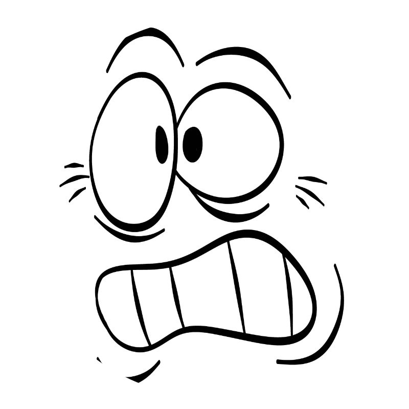 Comic face