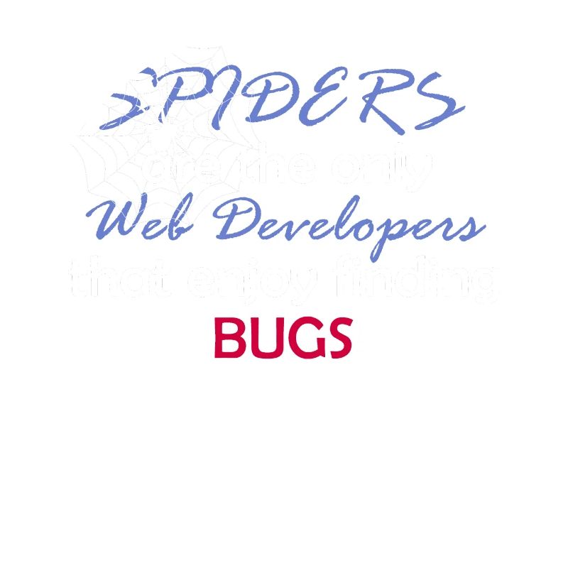 Web Developer Programmer Funny Spider Gifts