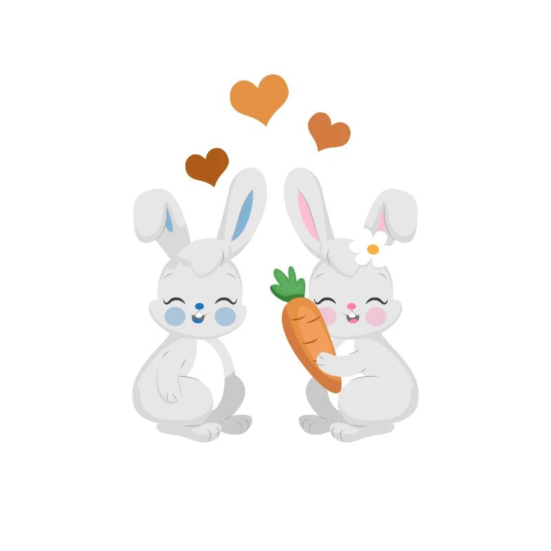 Lapins mignons