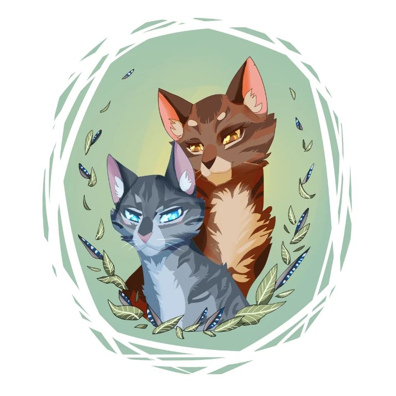Plume de geai Jay Feather Leafpool Leaf Lake Cats