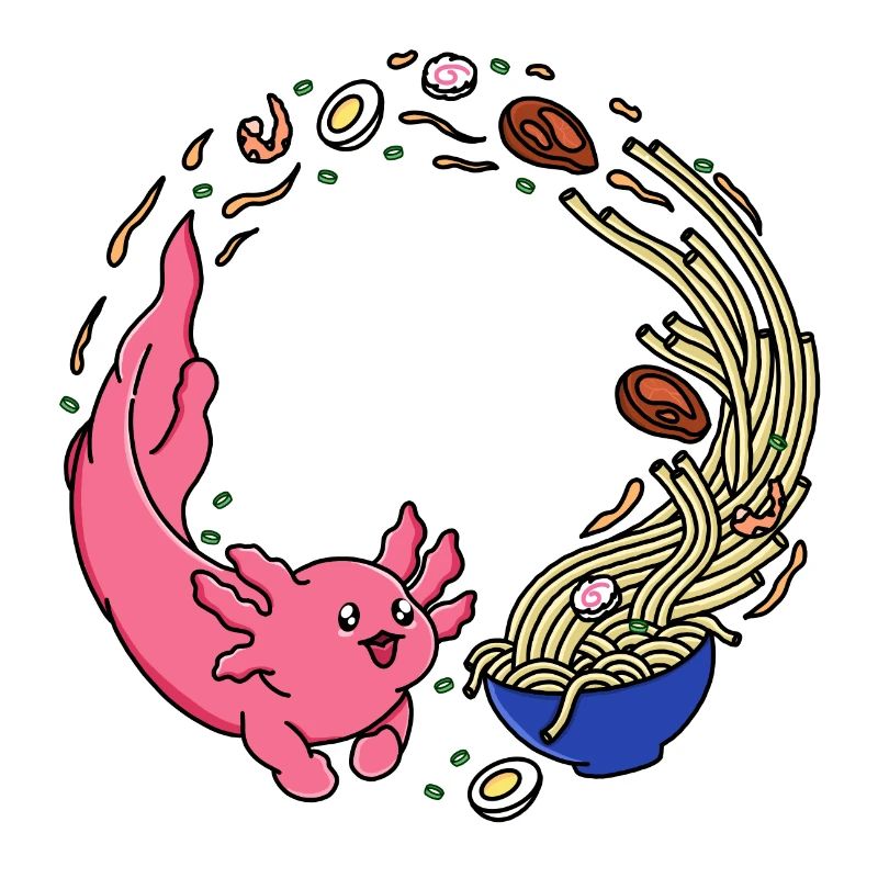 Ramen Axolotl