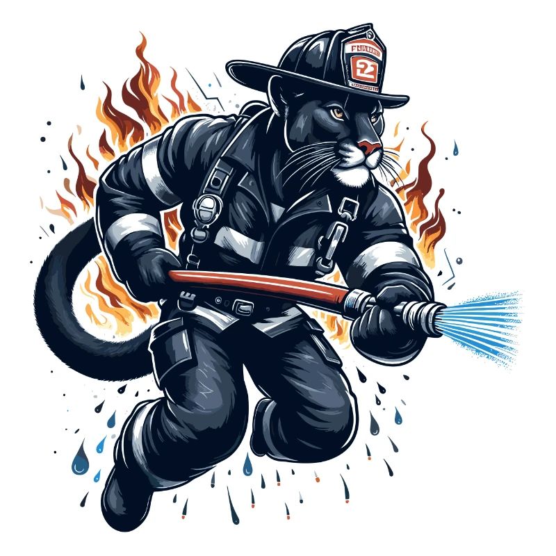Fire Brigade Panther Jaguar Gift