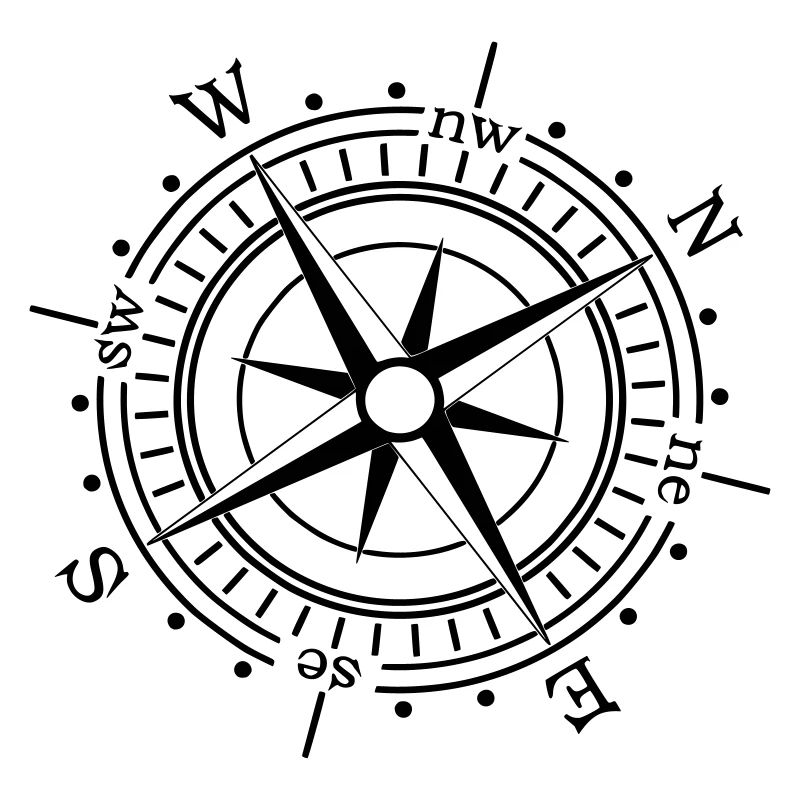 Compass maritime sea navigation nautical