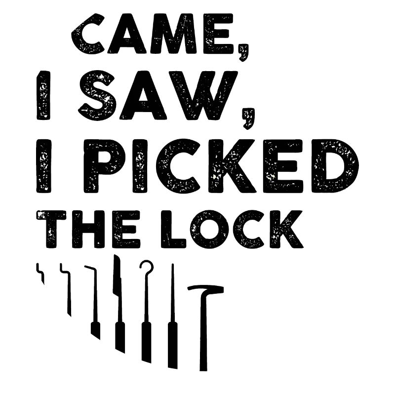 Lock Picking Locking Technician Schlossdienst Design
