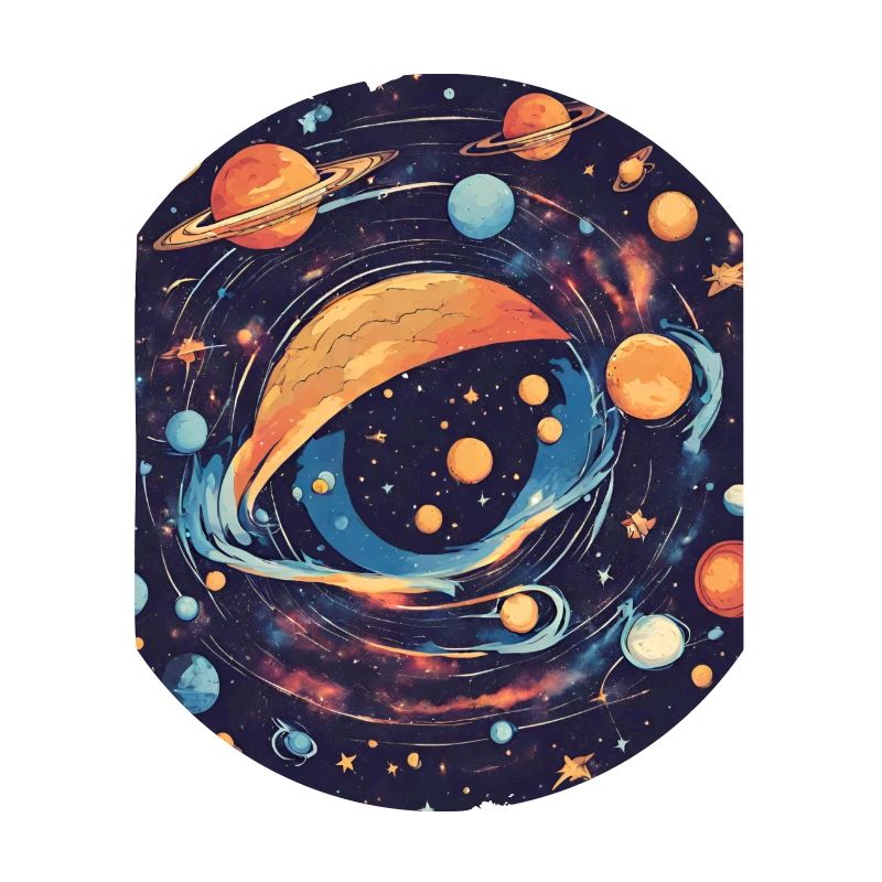 Eye Galaxy Outer Space Planets Stars Interstellar