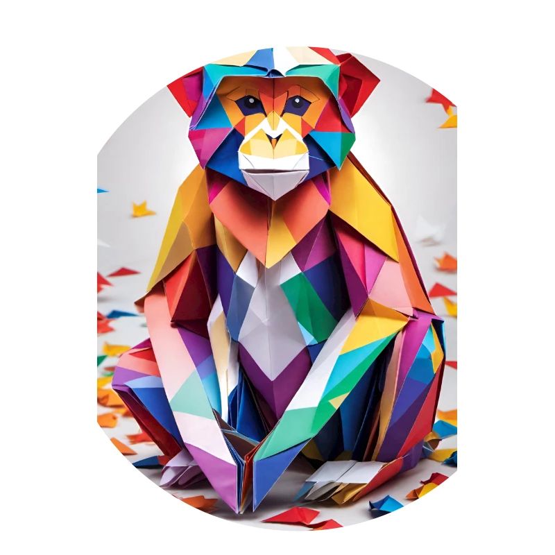 Singe arc-en-ciel
