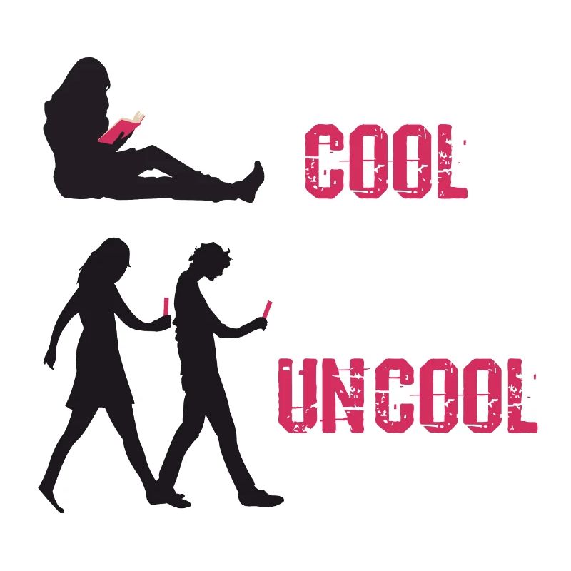 Buch cool, Smartphone uncool
