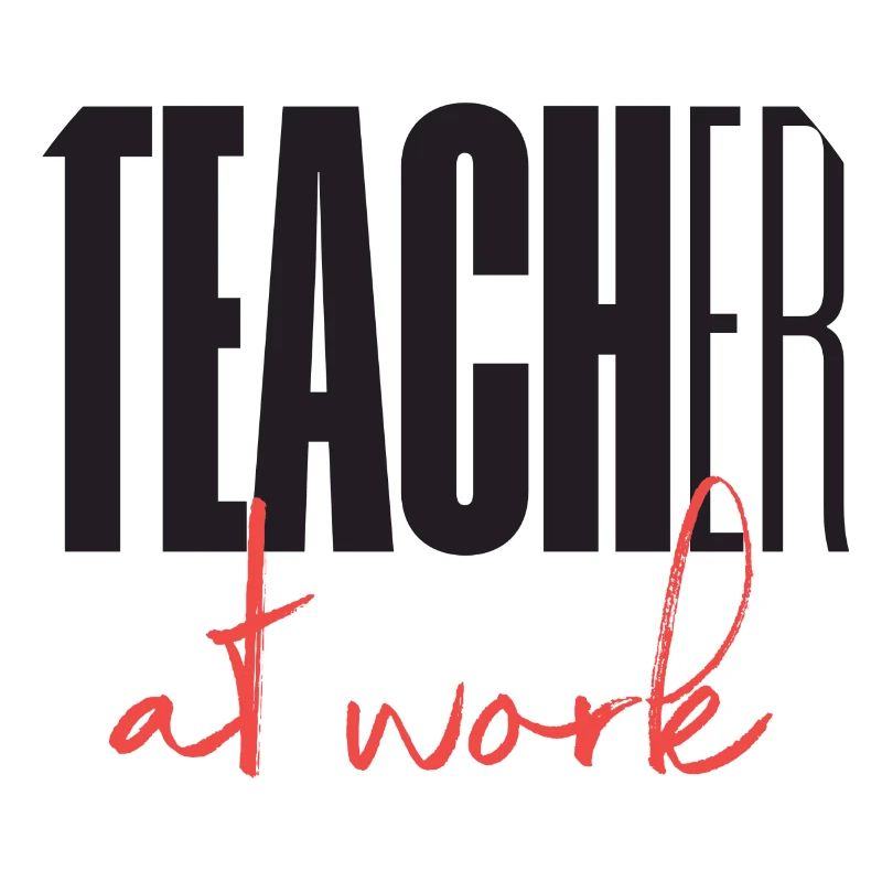 Teacher at work