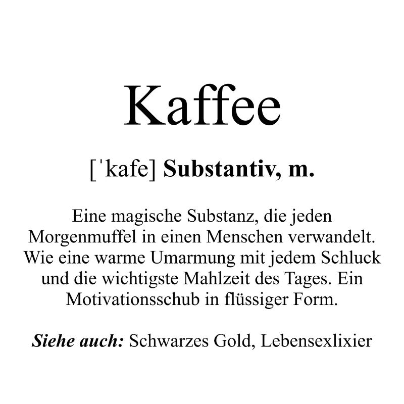 Kaffee Definition Dictionary