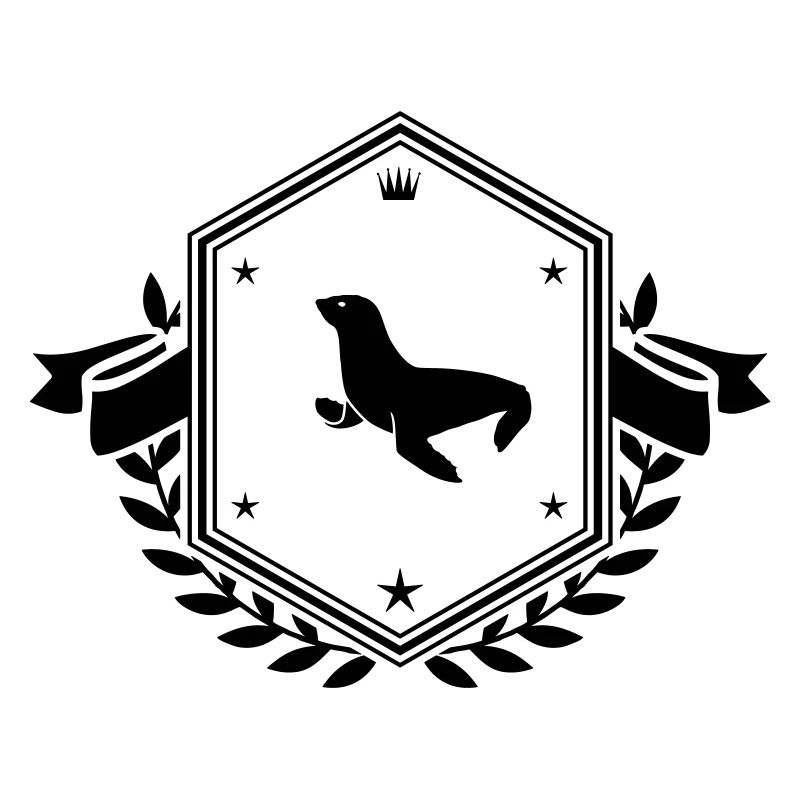 Seehund Wappen