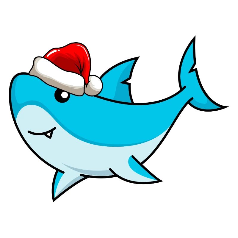 Shark Comic Christmas