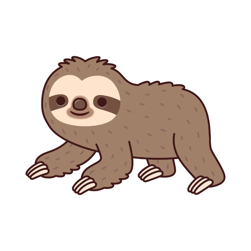 Cute Crawling Sloth