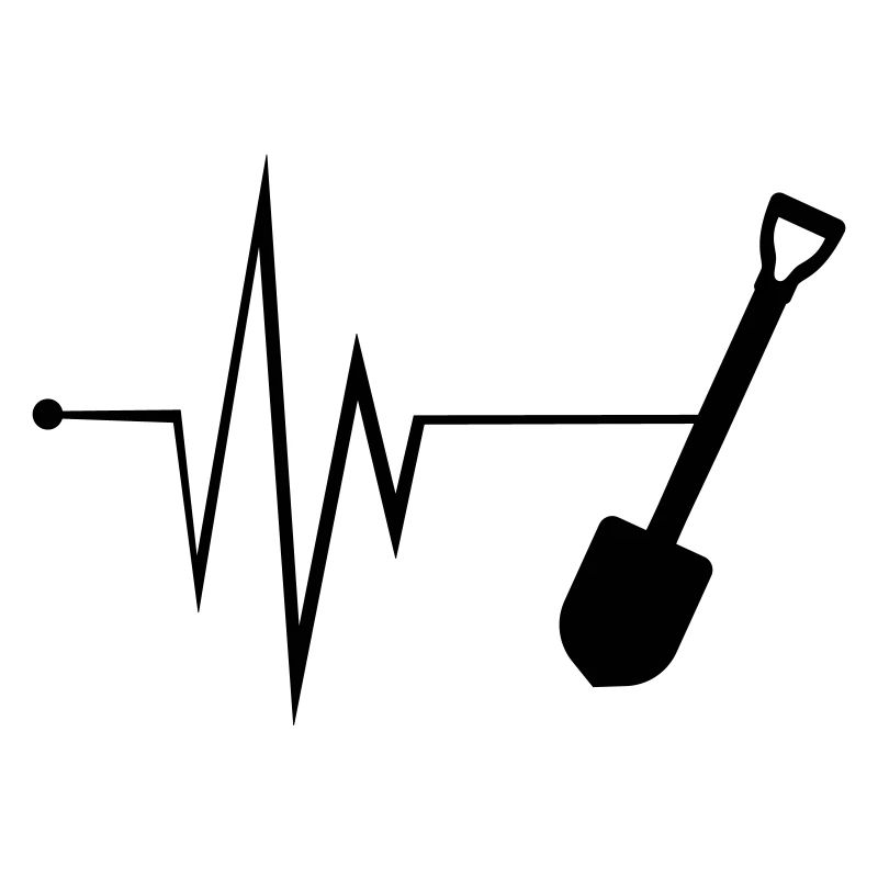 Shovel Pulse Silhouette