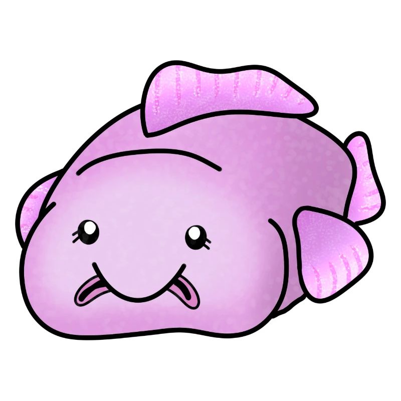 Blobfish, cute ugly fish