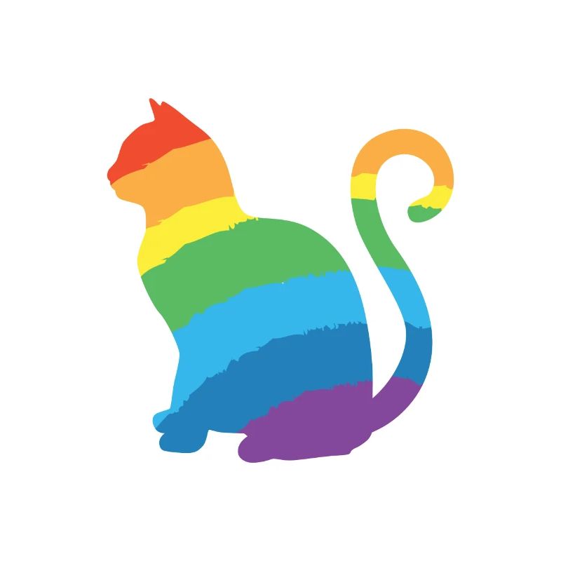rainbow cat