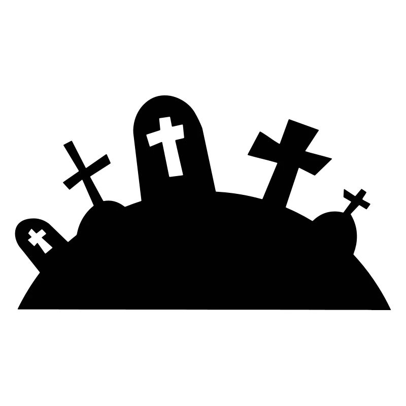 Gräber Friedhof Halloween / graveyard graves