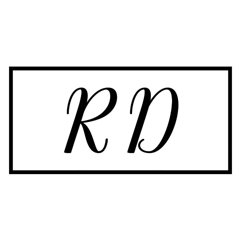 RD Registered Dietitian Proud Graduated Dietitian