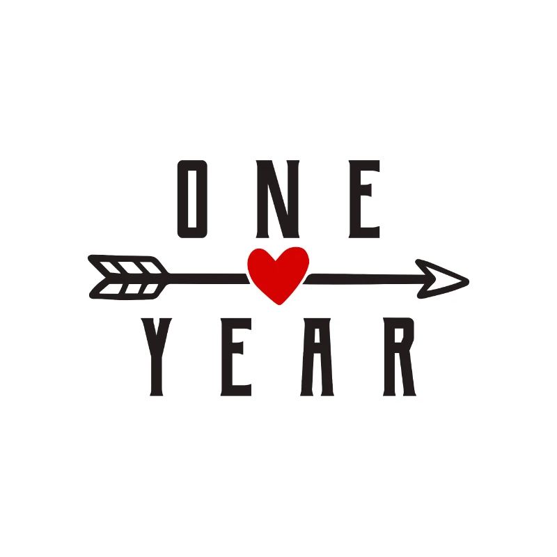1 Year First Wedding Anniversary Relationship