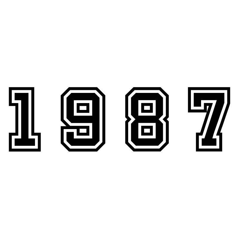 Numéro de l’année 1987