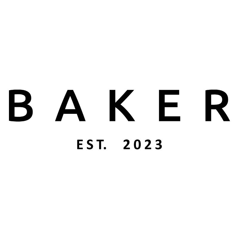 Baker Est. 2023 Absolvent Konditorei Backen Student